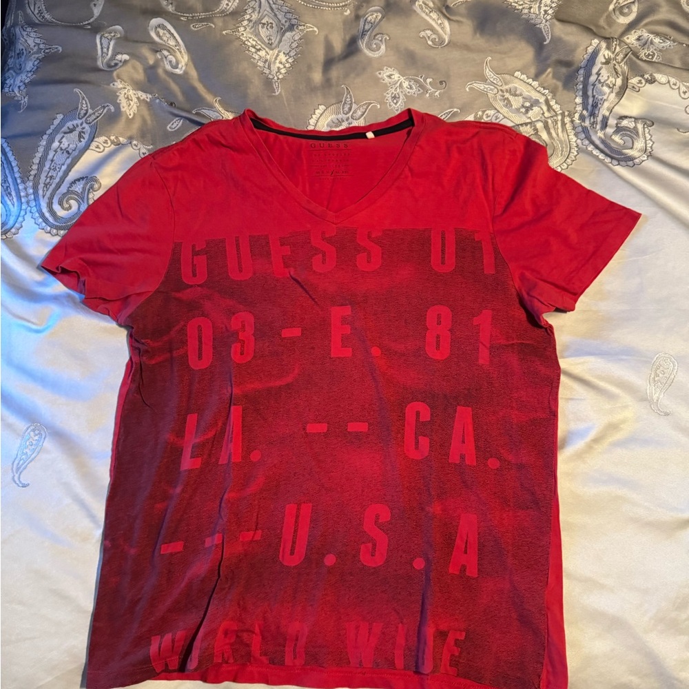 Red Graphic T-Shirt